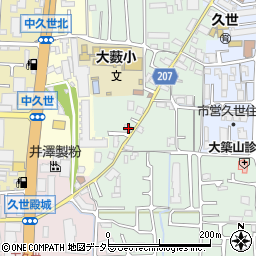 京都府京都市南区久世大藪町97周辺の地図