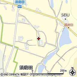 兵庫県三田市須磨田724周辺の地図