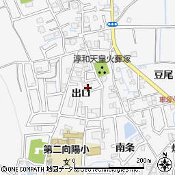 京都府向日市物集女町出口25-12周辺の地図