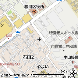 静岡放送別館周辺の地図