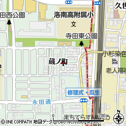 京都府向日市寺戸町蔵ノ町22-139周辺の地図