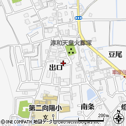 京都府向日市物集女町出口25-10周辺の地図
