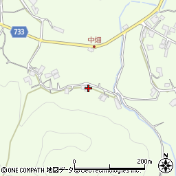 大阪府高槻市中畑タコ子周辺の地図