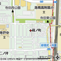 京都府向日市寺戸町蔵ノ町16-2周辺の地図