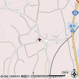 岡山県久米郡久米南町里方323周辺の地図