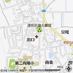 京都府向日市物集女町出口25-7周辺の地図