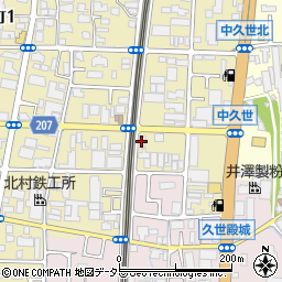 安田京都支店周辺の地図