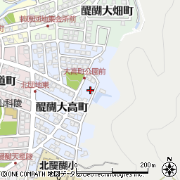 京都府京都市伏見区醍醐大高町11-4周辺の地図