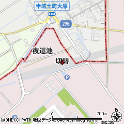 愛知県安城市高棚町切替周辺の地図