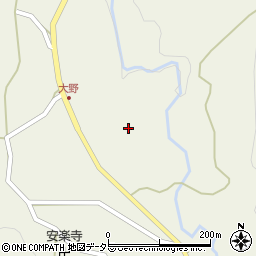 京都府亀岡市東別院町大野浦筋周辺の地図