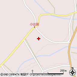 広島県庄原市東城町森2423周辺の地図