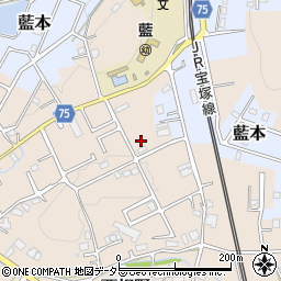兵庫県三田市西相野779周辺の地図