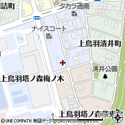 京都府京都市南区上鳥羽金仏町10周辺の地図