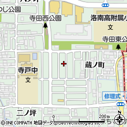 京都府向日市寺戸町蔵ノ町5-94周辺の地図