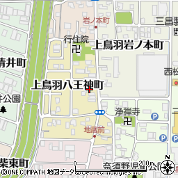 京都府京都市南区上鳥羽八王神町276周辺の地図