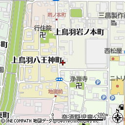 京都府京都市南区上鳥羽岩ノ本町344周辺の地図
