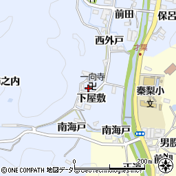 愛知県岡崎市才栗町下屋敷周辺の地図