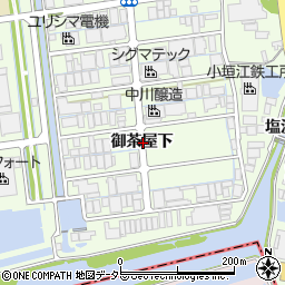 愛知県刈谷市小垣江町御茶屋下周辺の地図