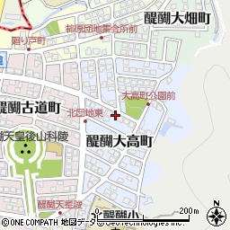 京都府京都市伏見区醍醐大高町5-6周辺の地図