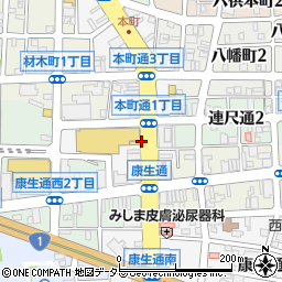 〒444-0051 愛知県岡崎市本町通の地図