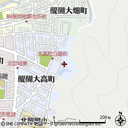 京都府京都市伏見区醍醐大高町12-1周辺の地図