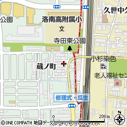 京都府向日市寺戸町蔵ノ町22-171周辺の地図