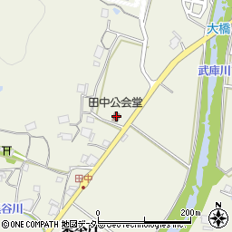 兵庫県三田市東本庄589周辺の地図