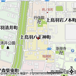 京都府京都市南区上鳥羽八王神町312周辺の地図