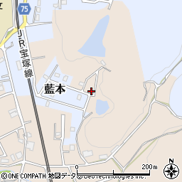 兵庫県三田市西相野442周辺の地図