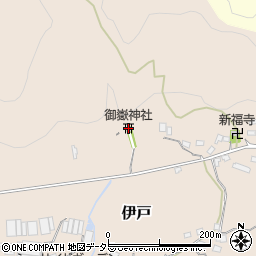 御嶽神社周辺の地図