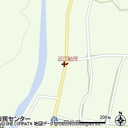 滋賀県甲賀市土山町鮎河1175周辺の地図