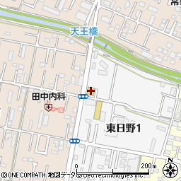はま寿司四日市東日野店周辺の地図