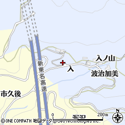 愛知県岡崎市才栗町入27周辺の地図