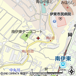 静岡県伊東市鎌田204周辺の地図