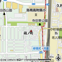 京都府向日市寺戸町蔵ノ町22-188周辺の地図