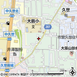 京都府京都市南区久世大藪町95周辺の地図