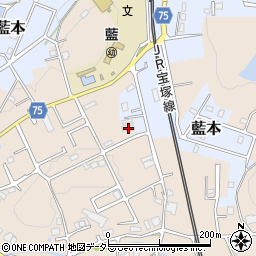 兵庫県三田市西相野778周辺の地図