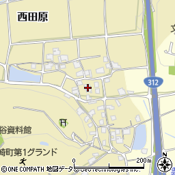 兵庫県神崎郡福崎町西田原736周辺の地図