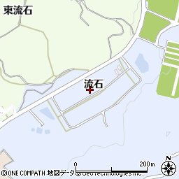 愛知県岡崎市才栗町流石周辺の地図