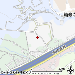 京都府京都市山科区勧修寺小松原町周辺の地図