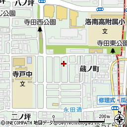 京都府向日市寺戸町蔵ノ町5-105周辺の地図