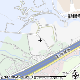京都府京都市山科区勧修寺小松原町周辺の地図