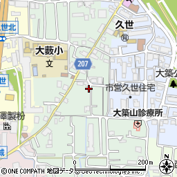 京都府京都市南区久世大藪町139周辺の地図