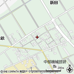 愛知県安城市箕輪町新田210周辺の地図