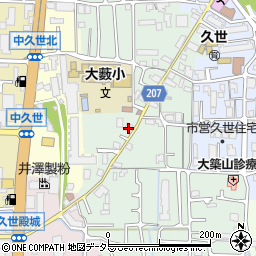 京都府京都市南区久世大藪町94周辺の地図
