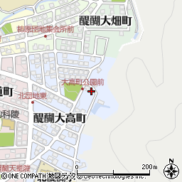 京都府京都市伏見区醍醐大高町11-2周辺の地図