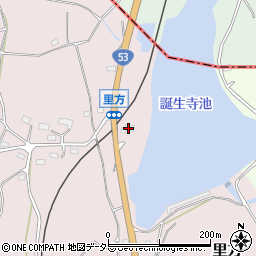 岡山県久米郡久米南町里方566周辺の地図