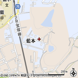 兵庫県三田市西相野171周辺の地図