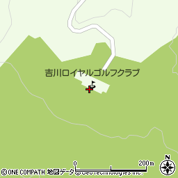 吉川ロイヤルゴルフクラブ予約専用周辺の地図
