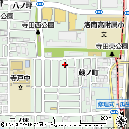 京都府向日市寺戸町蔵ノ町5-117周辺の地図